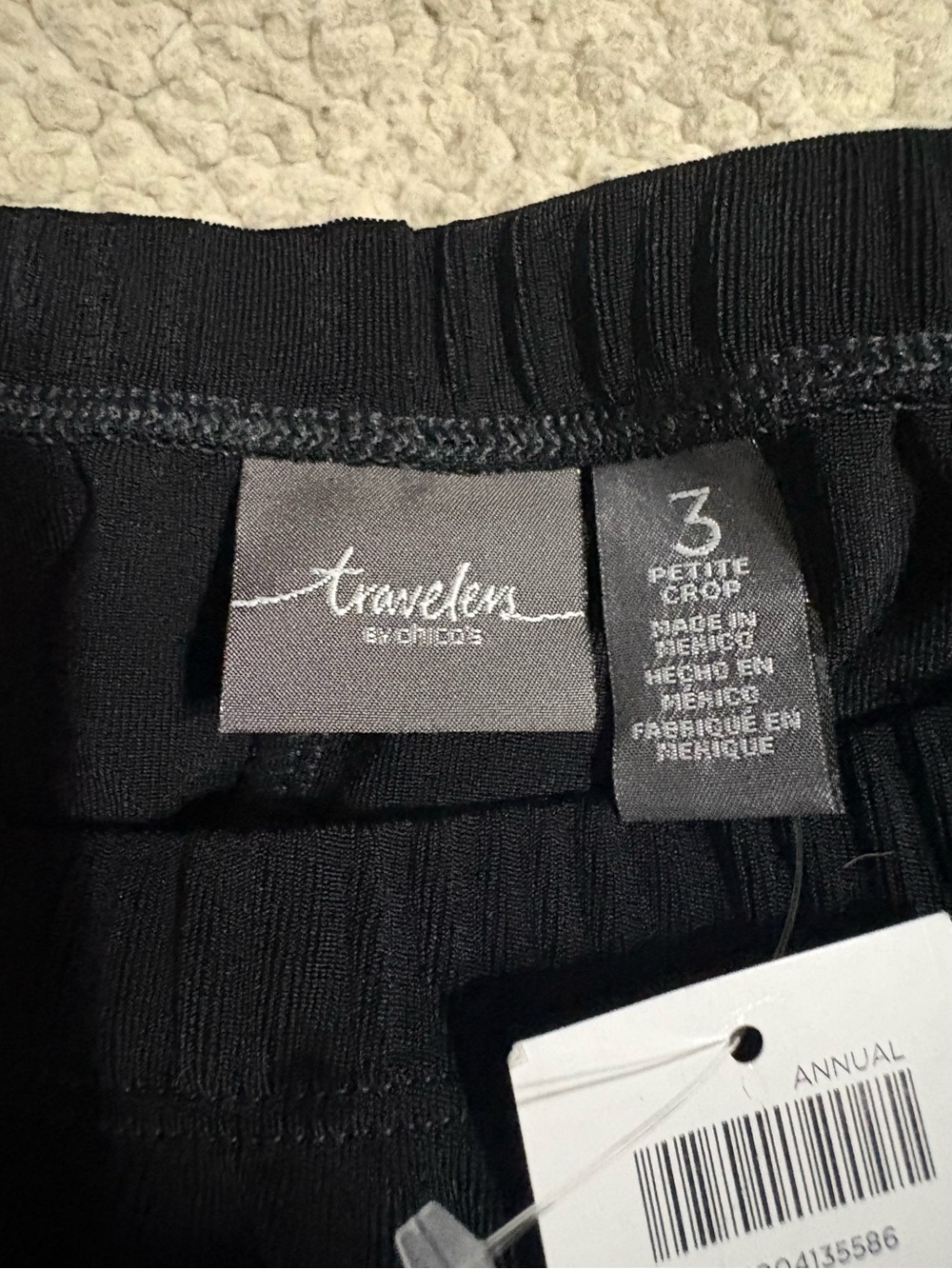 Travelers by Chico Meredith Petite Cropped Pant-3P-New with Tags